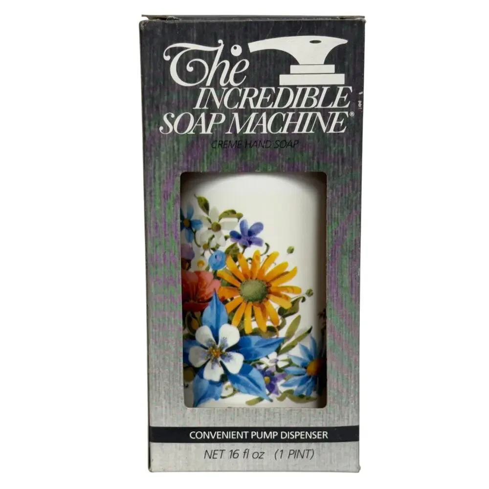 Vintage Village Bath Products The Incredible Soap Machine 1986 Hand Soap